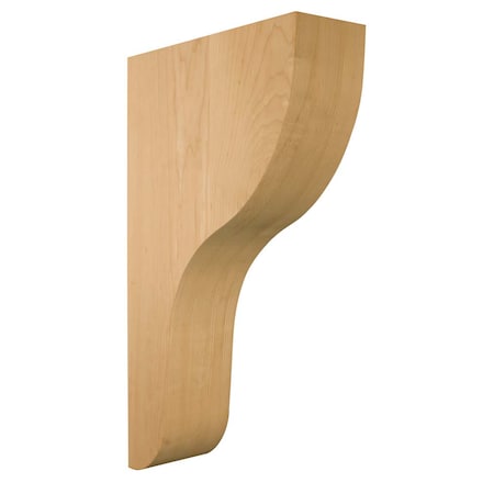 24 X 4 1/2 X 14 Alloway Contemporary Corbel In Alder